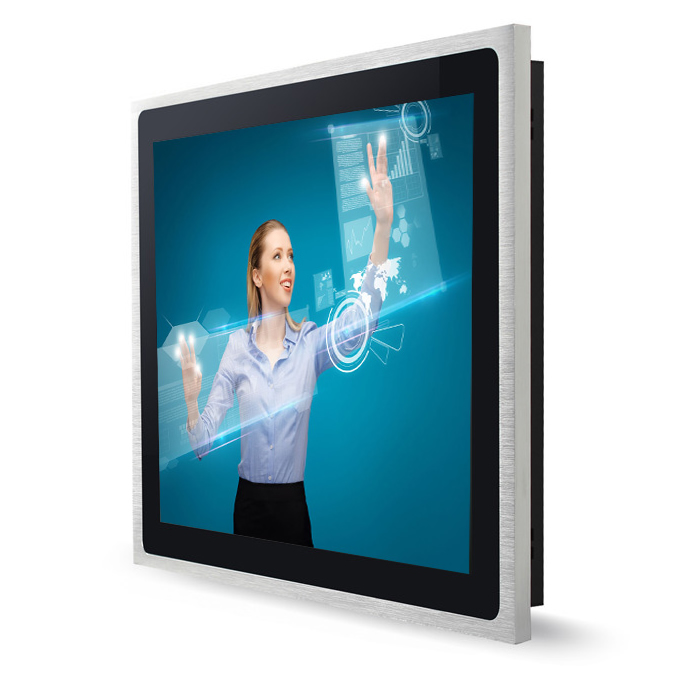 19 inch Wide Screen Flat Bezel Panel Mount LCD Monitor